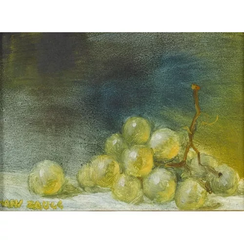 Hans Zaugg — Stillleben mit Trauben.