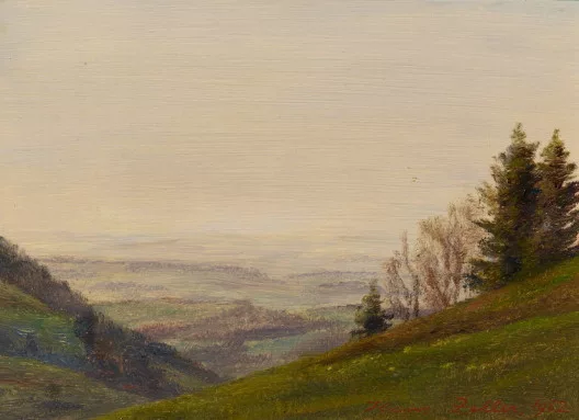 Hans Zeller — Blick ins Tal, 1952