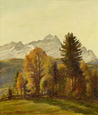 Hans Zeller — Spätherbst Säntis, 1967