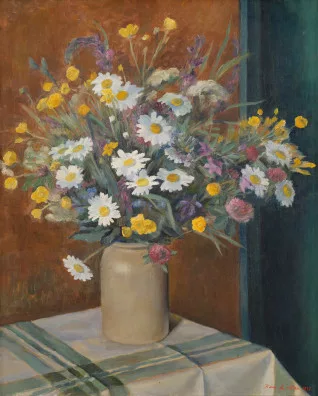 Hans Zeller — Wiesenblumenstrauss, 1932