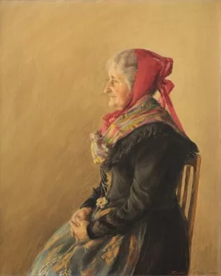 Hans Zeller — Appenzellerin (Frau Ruosch-Koller), 1955