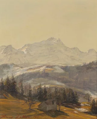 Hans Zeller — Blick auf den Säntis, 1961