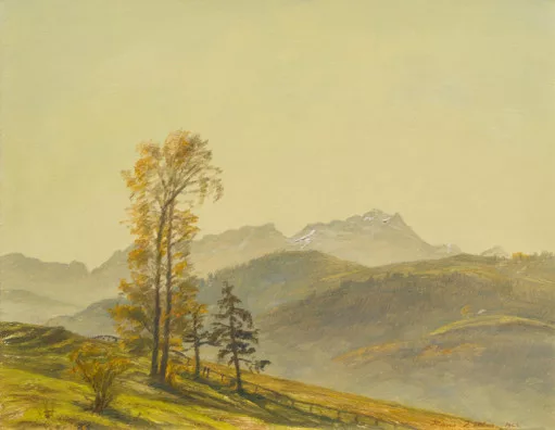 Hans Zeller — Herbstsonne. Säntis, 1963