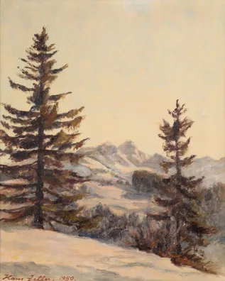 Hans Zeller — Hoher Kasten und Kamor, 1950