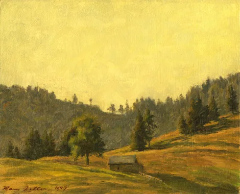 Hans Zeller — Abendsonne, 1947