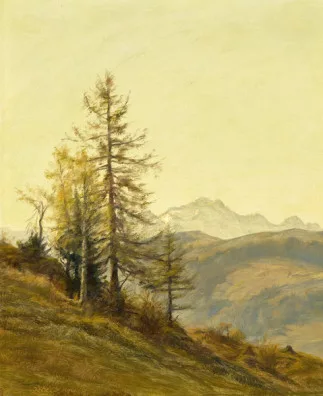 Hans Zeller — Vorfrühlingstag Säntis, 1961