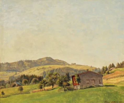 Hans Zeller — Vogthüsli, Horgenbühl mit Hundwilerhöhe, 1945