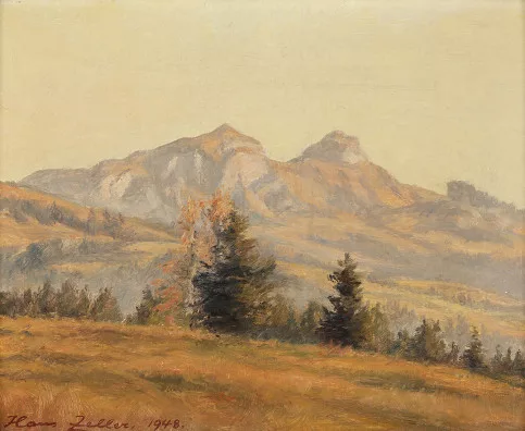 Hans Zeller — Hoher Kasten und Kamor, 1948
