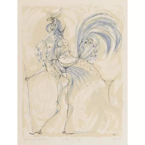 Hans Fischer — "Hahnmann und Katzenfrau".