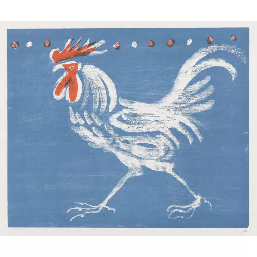 Hans Fischer — Schreitender Hahn.