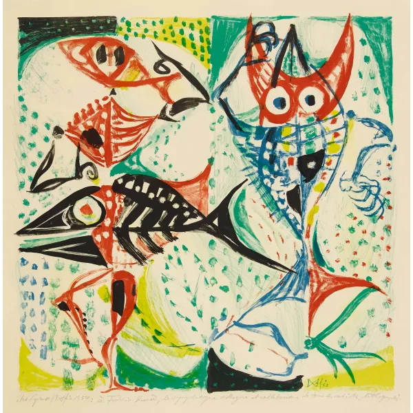 Hans Fischer — "Fischmänner".