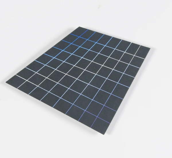 Hans Jörg Glattfelder — Horizontale Deklination weiss - zu blau, 1999
