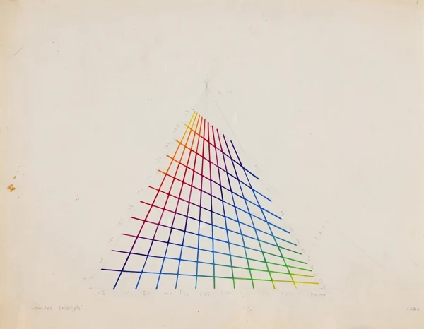 Hans Jörg Glattfelder — Wounded Triangle, 1977