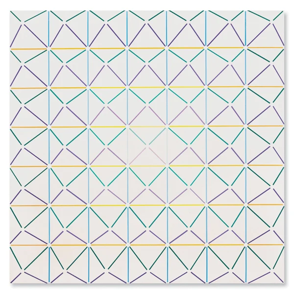 Hans Jörg Glattfelder — 278 Striche II, 1974