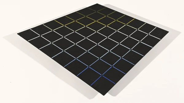 Hans Jörg Glattfelder — Feld mit 36 Leerstellen II, 1999