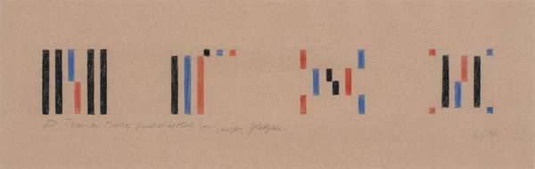 Hans Jörg Glattfelder — Ohne Titel, 1965