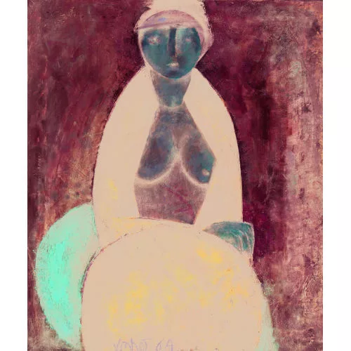 Hansrudolf Imhof — Leicht bekleidete Dame.