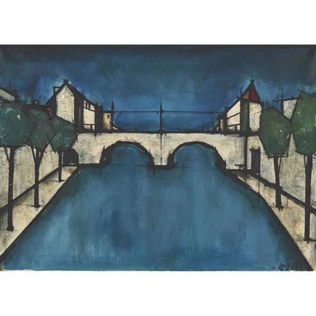 Brücke über den Fluss