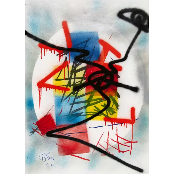 Harald Naegeli — Ohne Titel.