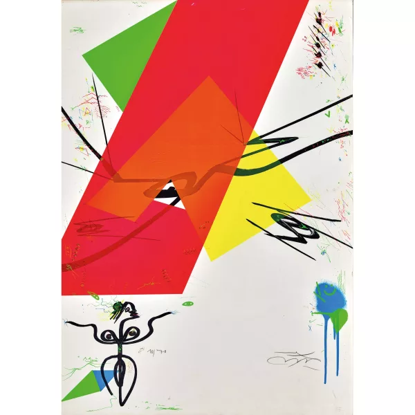 Harald Naegeli — Ohne Titel.