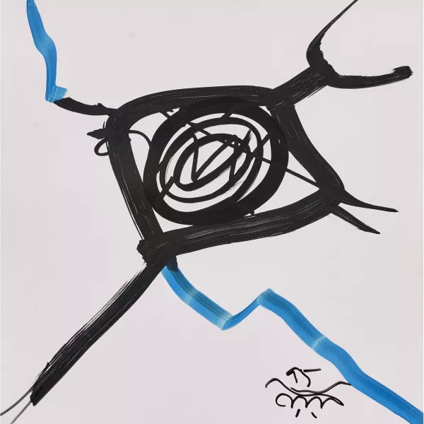 Harald Naegeli — Ohne Titel.