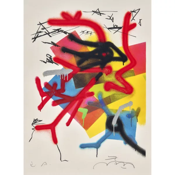 Harald Naegeli — Ohne Titel.