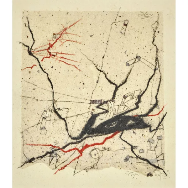 Harald Naegeli — "Ohne Titel".