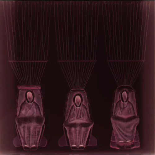 Harold Studer — Drei sitzende Figuren.