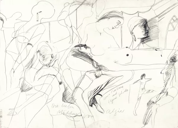 Heiner Kielholz — Rio Blues - Die lieben Mädchen von Algier - Henri Matisse und Egon Schiele, 1971