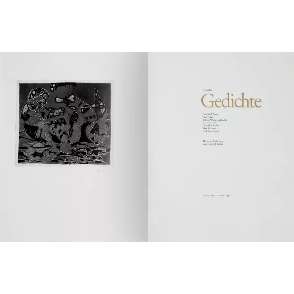 Heinrich Binder — "Dreizehn Gedichte".