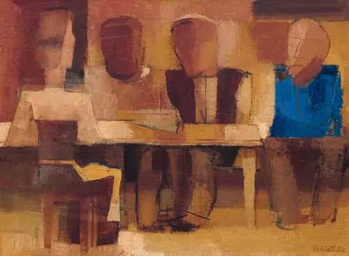 HEINRICH DANIOTH — Bauernfamilie. 1930. — Koller Auktionen