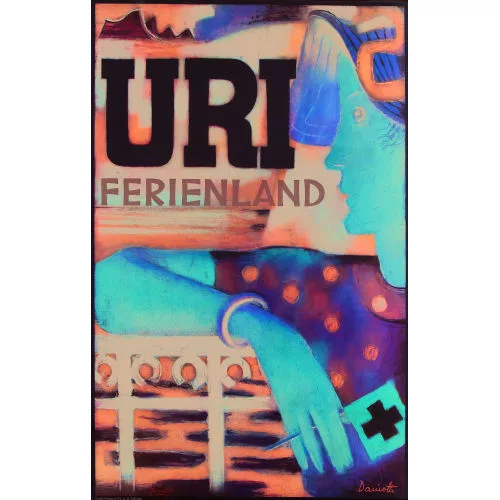 Heinrich Danioth — "Uri Ferienland".