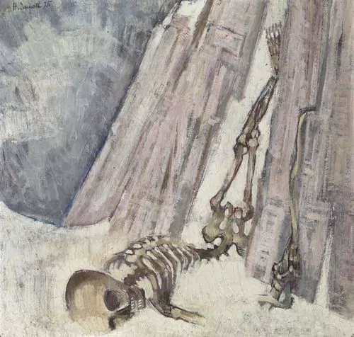 HEINRICH DANIOTH — Komposition mit Skelett — Koller Auktionen