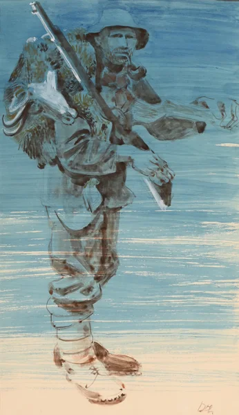 Heinrich Danioth — Urner Gemsjäger, 1944