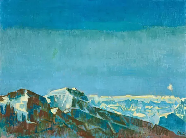 «Rigi Dossen und Scheidegg» – 1951 – Heinrich Danioth