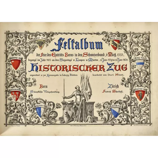 "Festalbum der Feier des Eintritts Berns in den..