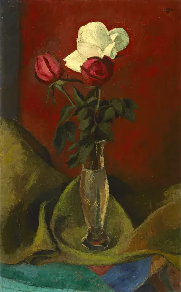 Stillleben mit Rosen
