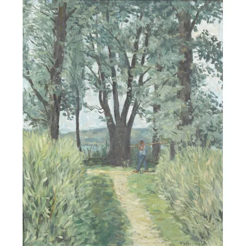 Heinrich Nyffenegger — "Am Murtensee".