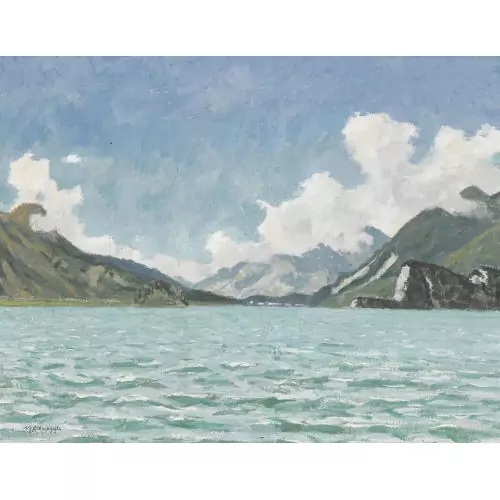 Sommerliche Seelandschaft