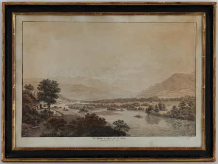 Vue defsinée près de Berne