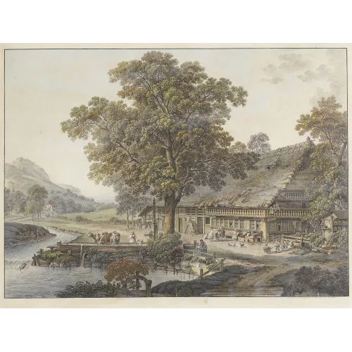 Heinrich Rieter — "Maison de paysan du Canton de Berne".
