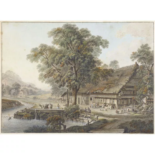 Heinrich Rieter — "Maison de paysan du Canton de Berne".
