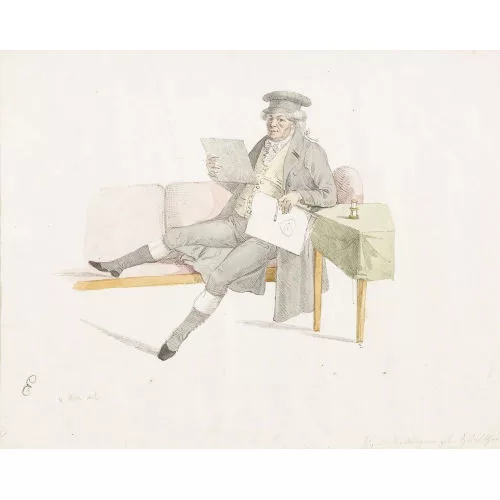 Heinrich von Arx — "Sigmund von Wagner geb. Spitalschreiber, Kampfrichter Schwingfest Unspunnen 1805".
