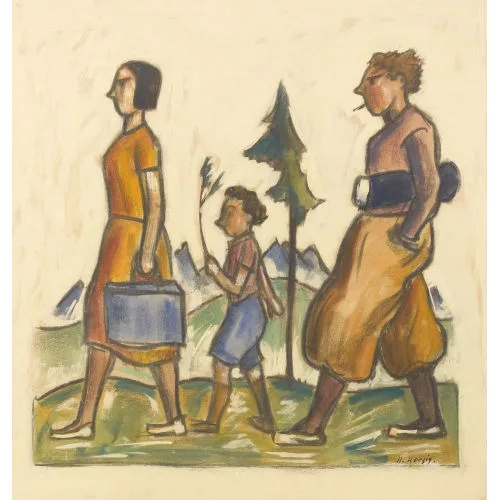 Heinrich Herzig — Der Familienausflug.