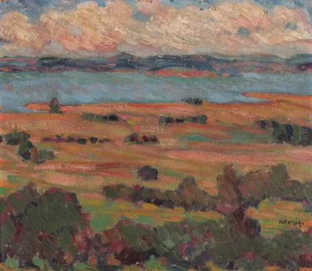 Heinrich Herzig — Landschaft am Bodensee