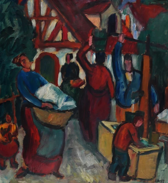 Heinrich Herzig — Grosse Wäsche