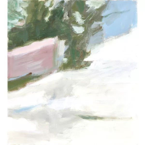 Heinz Egger — Ohne Titel (Schneelandschaft).