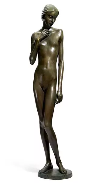 HEINZ SCHWARZ — Nu debout. 1972. — Koller Auktionen