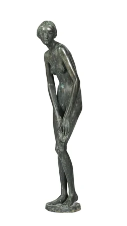 Jeune femme au mouchoir