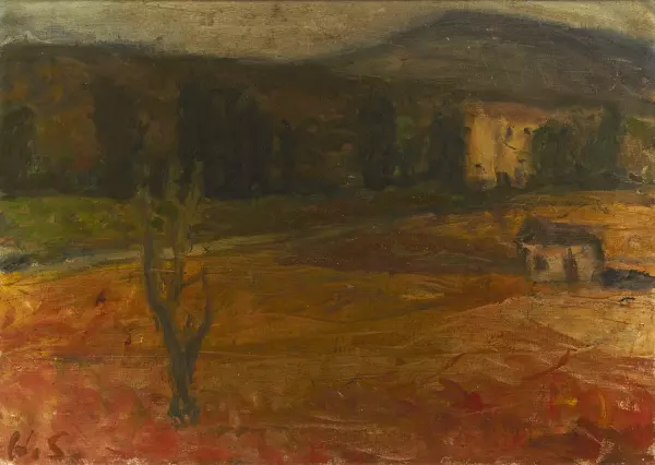 Landschaft im Vorfrühling